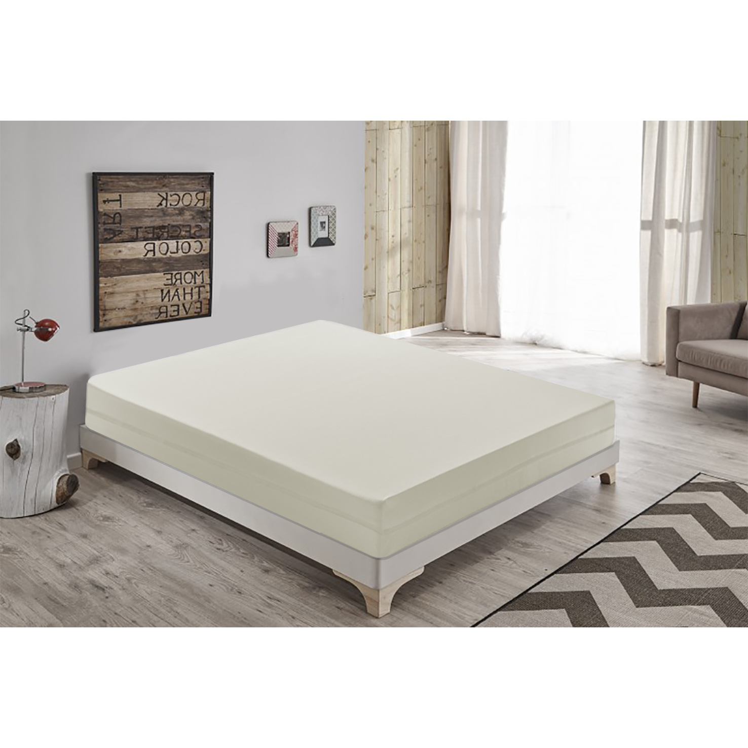 Materasso in Schiuma HR, Alta Densità, Altezza 14 cm, oropedico, Sfoderabile, Rigidità H4