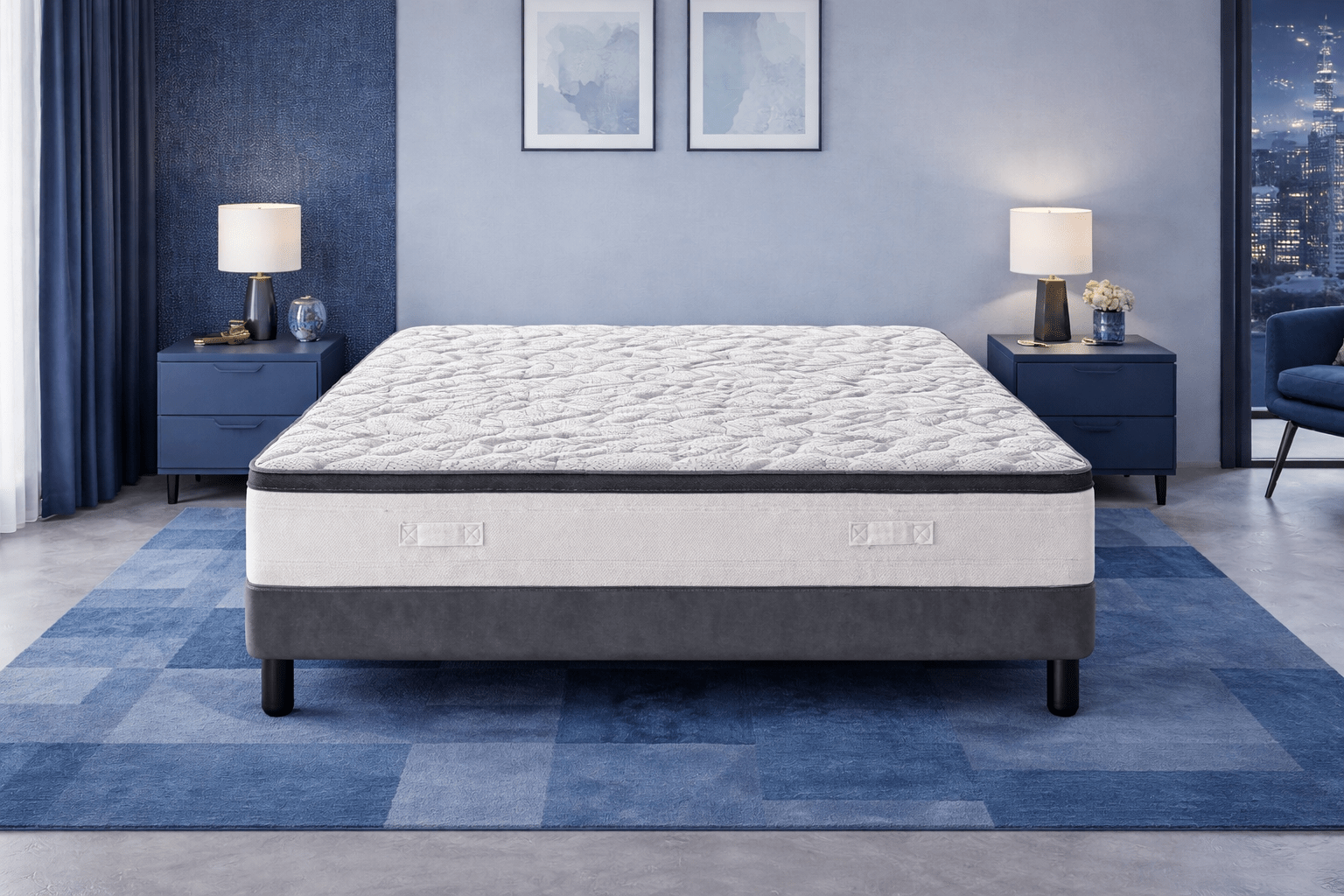 Materasso In Schiuma HR, Altezza 19 cm, Rigidità h4, Sostegno Rigido, a Zone differenziate, ortopedico, 100% Made in Italy - immagine 2